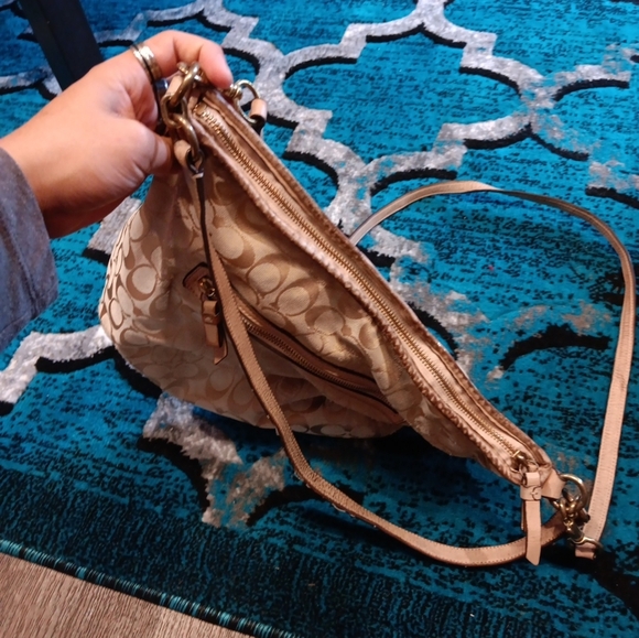 Coach Factory Women's Canvas Handbag and crossbody bag  2In 1 - Picture 6 of 9